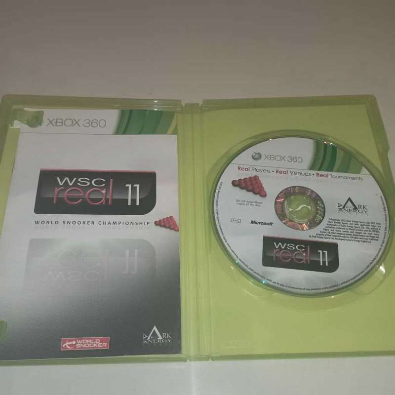 WSC Real 11: World Snooker Championship [Xbox360]  **CIB**